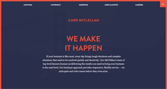 Desktop Screenshot of carr-mcclellan.com